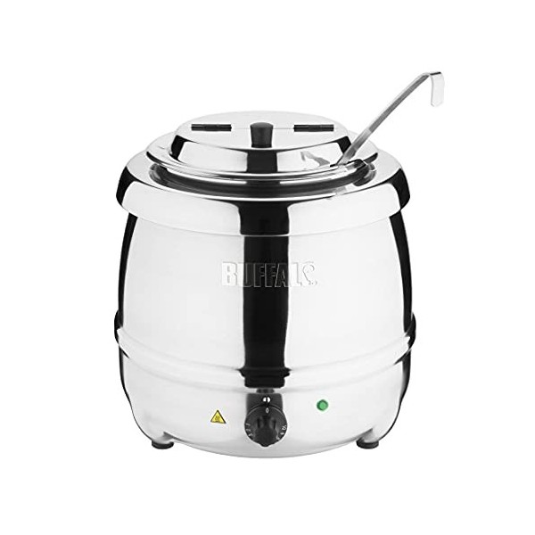 Buffalo Bouilloire à soupe en acier inoxydable 10 l 360 x 345 mm