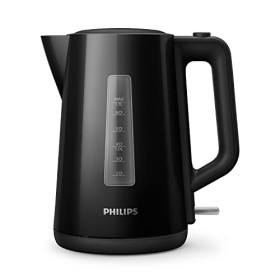Philips Bouilloire Électrique - 1.7 L, Couvercle à Ressort et Voyant Lumineux, Socle 360°, Noir HD9318/20 
