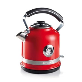 Ariete 2854 Bouilloire rouge avec Manomètre de Température Gamme MODERNA