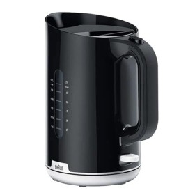 Braun Breakfast1 Collection Bouilloire WK1100BK, base pivotante à 360°, filtre anticalcaire amovible, capacité de 1,7 L, sans