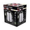 Russell Hobbs Bouilloire Electrique [Compacte] Victory 1 L, 2400W, Design Acier Brillant, Ebullition Rapide, Niveau deau Vi