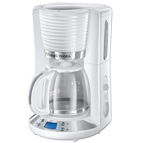 Russell Hobbs Bouilloire Electrique [Design & Performance] Inspire Blanc 1,7L, 2400W, Ebullition Rapide, Ecoulement parfait,