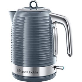 Russell Hobbs Bouilloire Electrique [Design & Performance] Inspire Gris 1,7L, 2400W, Ebullition Rapide, Bec verseur parfait,