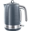 Russell Hobbs Bouilloire Electrique [Design & Performance] Inspire Gris 1,7L, 2400W, Ebullition Rapide, Bec verseur parfait,