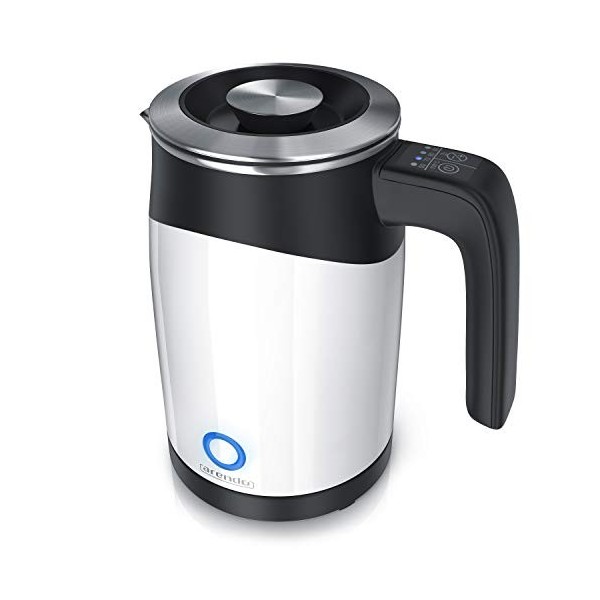 Arendo - Bouilloire de voyage - Capacité 0,5 litre - 5 températures - Double paroi - Très maniable et compacte - Fonction mai