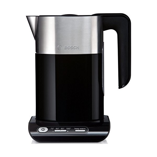 Bosch Electroménager - TWK8613P Styline Chauffe-Eau - Noir/Inox [Classe énergétique A]