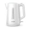 Philips Domestic Appliances Bouilloire Électrique - 1.7 L, Couvercle à Ressort et Voyant Lumineux, Socle 360°, Blanc HD9318/