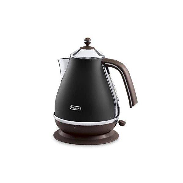 DeLonghi KBOV 2001 Bouilloire 1,7 l, style rétro taille unique olive Bouilloires électriques