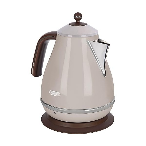 DeLonghi KBOV 2001 Bouilloire 1,7 l, style rétro taille unique olive Bouilloires électriques