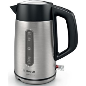 Bosch TWK4P440 bouilloire 1,7 L 2400 W Noir, Acier inoxydable
