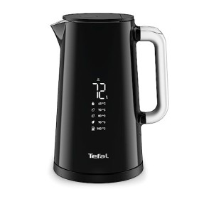 Tefal Bouilloire électrique noire, Écran numérique digital,1,7 L, 5 températures, Paroi anti-brûlure, Maintien au chaud 30min
