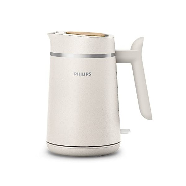 Philips Bouilloire Électrique - Édition Eco Conscious, 1.7 L, Voyant Lumineux, Base 360°, Fabriqué à Partir dHuiles de Cuiss