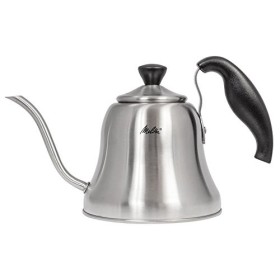 Melitta Bouilloire, Compatible avec Tous les Types de Cuisinières, Poignée Anti-brûlure, 0,7 L, Pour Over, Acier Inoxydable, 