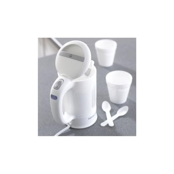 Bouilloire Electrique KENWOOD JKP250 de voyage Discovery - Blanc et gris