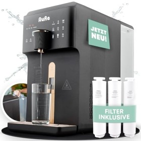 AuRa Système dosmose deau potable, 6 l, filtre à eau pour eau pure, distributeur deau chaude et distributeur deau hydrogè