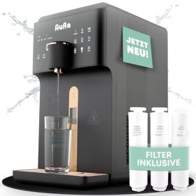 AuRa Système dosmose deau potable [6 l] – Filtre à eau pour eau pure, distributeur deau chaude et distributeur deau dhyd