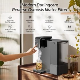 Osmoseur Inverse Distributeur Eau Chaude: osmose inverse avec filtration à 6 niveaux Système dosmose inverse de comptoir mon