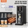 VEVOR Distributeur dEau Chaude Électrique Commercial, Fontaine à Eau Chaude 2500 W 50 L/h, avec Tube Chauffant en Acier Inox