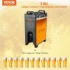 VEVOR Distributeur de Boissons Isotherme 19 L Distributeur d’Eau Chaude et Froide Non Électrique Conservation 10 H Conteneur 