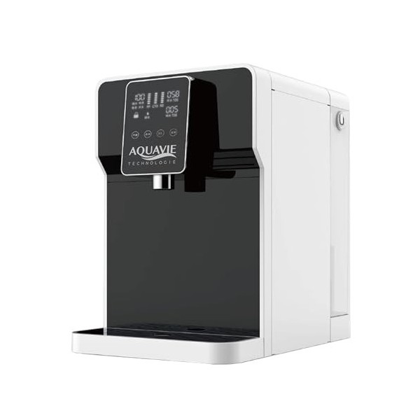 Aquavie Technologie - OsmoTOUCH - Fontaine à Eau Purifiée par Osmose Inverse et Stérilisation - Distributeur Instantané deau
