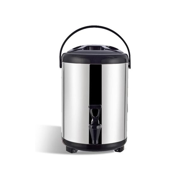 Distributeur de Boissons Isotherme, Distributeur de Boissons Chaudes en Acier Inoxydable 304 épais de qualité Alimentaire, Di