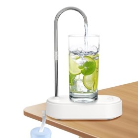 Distributeur deau de bureau, distributeur deau portable avec chargement USB, 6 vitesses, distributeur deau de table intell