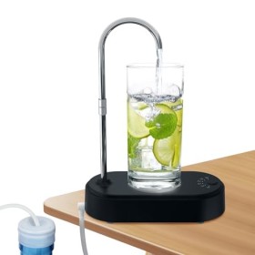 Distributeur deau de bureau, distributeur deau portable avec chargement USB, 6 vitesses, distributeur deau de table intell