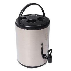 Distributeur de Boissons Isotherme en Acier Inoxydable, Distributeur de Boissons Chaudes et Froides Isothermes de 8 Litres, D