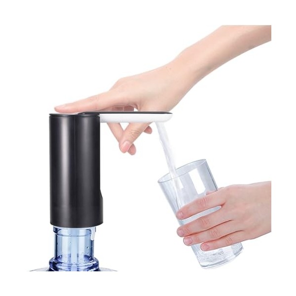 SANON Distributeur de bouteille deau portable, distributeur de pompe à bouteille deau, pompe à commande tactile pour la mai