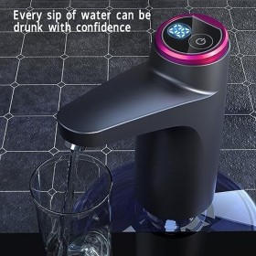 Okuyonic Distributeur deau électrique, Pompe à Bouteille deau électrique Compacte, Pratique et Silencieuse pour lextérieur