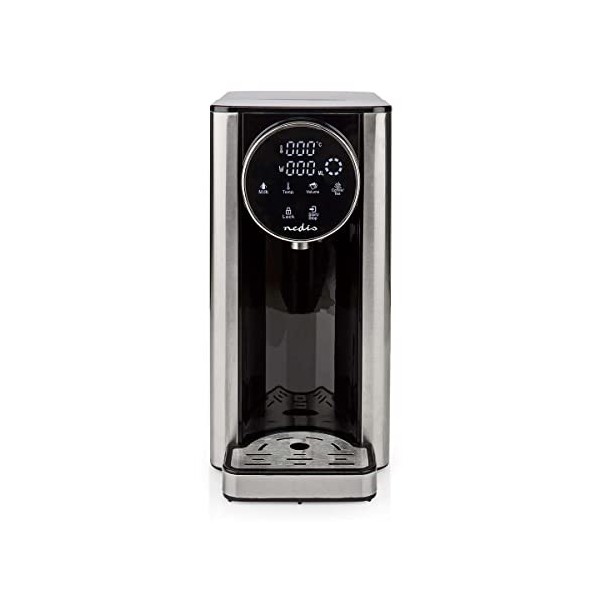 Distributeur deau Chaude - 2600 W - 2,7 l - Aluminium/Noir