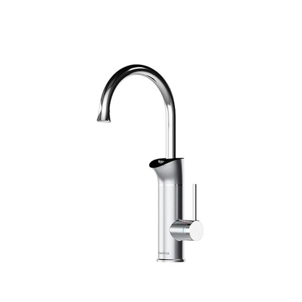 Instant Hot Water Tap With Digital Display, 220V Tankless Electric Heater Kitchen Taps, 360 Degree Rotate Cold And Hot Water 