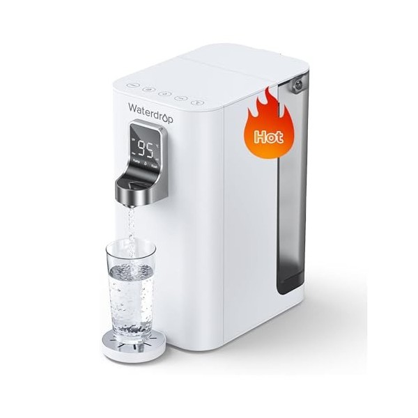 Waterdrop Distributeurs dEau Chaude RO de Comptoir, WD-K19-H