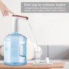 GTLAOGS Pompe à bouteille deau, recharge USB, 2 à 5 gallons, distributeur deau électrique universel portable pour la maison