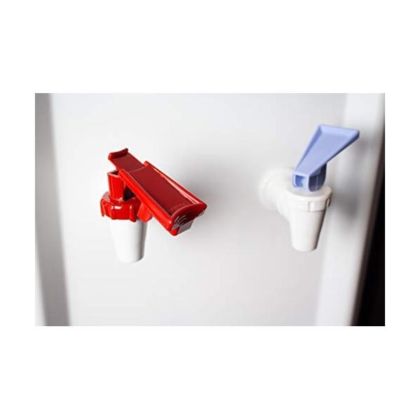 O-Water Machine à Eau Basic Chaud et Froide Plastique et Métal Blanc