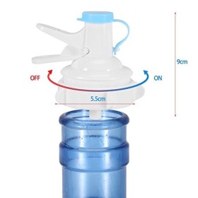 Pompe à bouteille deau, vanne distributrice à commande manuelle, pompe à eau potable compatible avec la plupart des refroidi