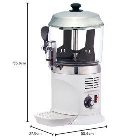 Saro Nina 175-1146 Distributeur de cacao Blanc 5 l