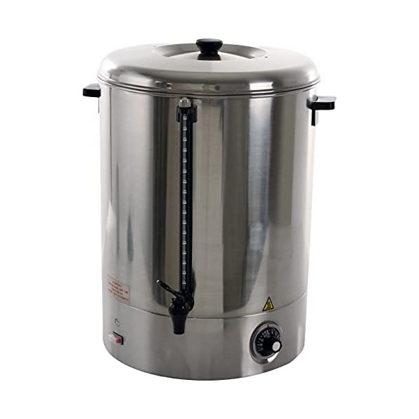 Saro 317-2005 HOT DRINK MAXI Distributeur de vin chaud et deau chaude en acier inoxydable 40 l