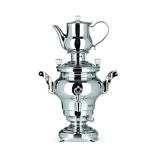 Beem Odessa Iii Samovar 6127 230 V 3 litres en acier inoxydable