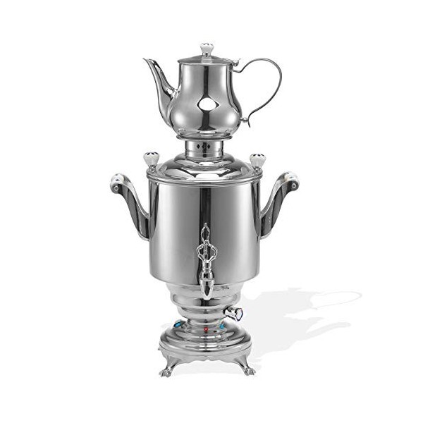 Beem 5982 Romanov Iii Samovar 230 V 5 litres Acier inoxydable