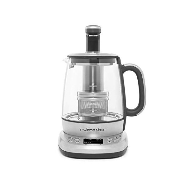 Riviera-et-Bar BTA850 Théière automatique Cha Dao Expert en Acier inoxydable