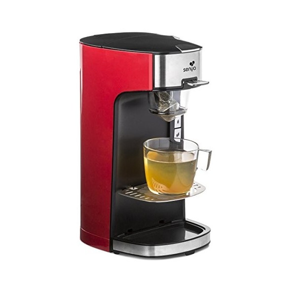 Senya Machine à thé noire Tea Time, théière électrique compatible thé vrac ou sachet, avec infuseur amovible 1400 W, SYBF-CM0
