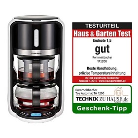 Rommelsbacher TA 1200 Machine à thé 1 200 W Blanc/Noir