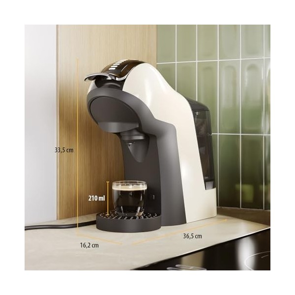 Tristar Machine à café Multi-Capsules 3-en-1 – Compatible avec Capsules Nespresso® et Dolce Gusto® – 19 bars – Sans BPA – CM-