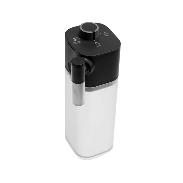 Réservoir à lait compatible avec / pièce de rechange pour machine à capsules DeLonghi 7313263955 ENV300 Vertuo Lattissima
