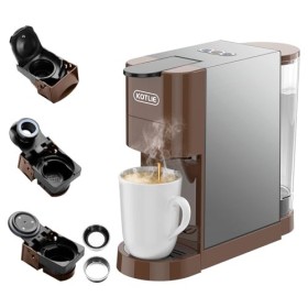 KOTLIE AC-513HF Machine à café multifonctionnelle 5-en-1 pour NES/pour DG/Café en poudre/ESE Pads 44 mm /pour a modo mio, co