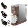 KOTLIE AC-513HF Machine à café multifonctionnelle 5-en-1 pour NES/pour DG/Café en poudre/ESE Pads 44 mm /pour a modo mio, co
