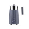 Alessi Plissé MDL13 G - Machine à Cappuccino Multifonction à Induction, en Résine Thermoplastique, Carafe en Acier Inoxydable