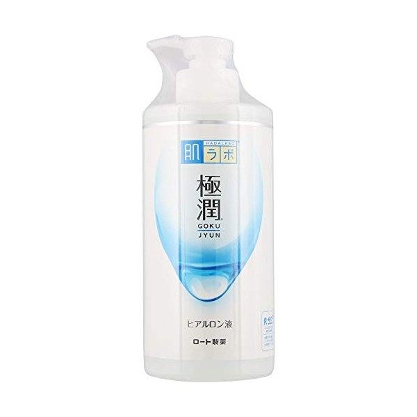 Hada Labo Rohto Hadalabo Gokujun Hyaluronique Lotion Moist Type de pompe 13,5 Fl. Oz. 400ml 