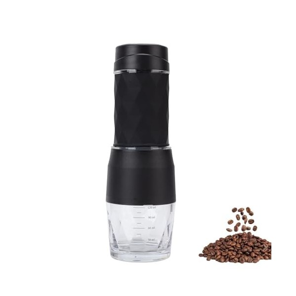 Cafetière Portable, Mini Machine À Espresso Manuelle À Pression Manuelle, Machine À Espresso De Voyage Compatible Avec Capsul